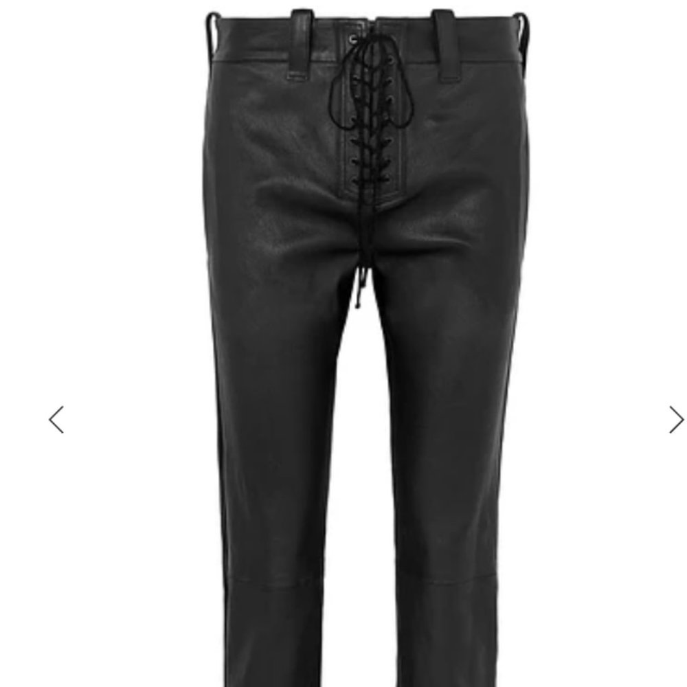 BEN TAVERNITI™ UNRAVEL PROJECT leather pants